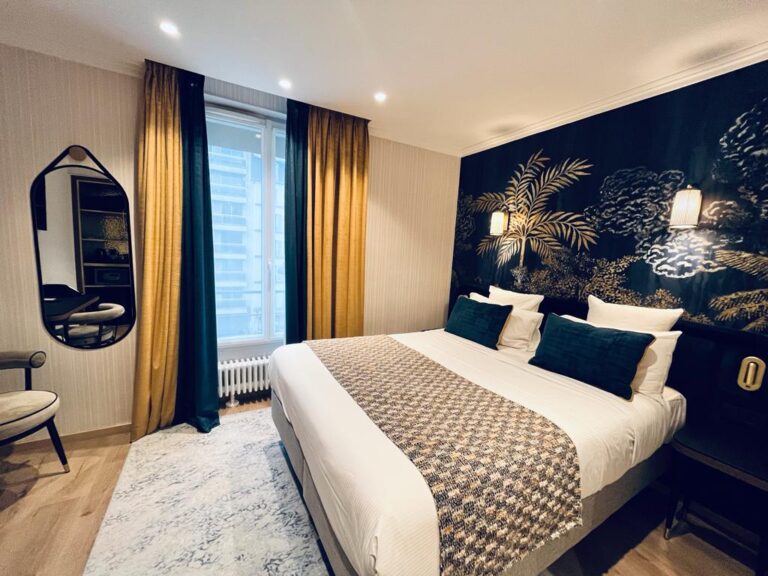 Chambre confort : le calme d’une chambre double au cœur du 15e